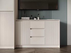 Комод КМ-003 Мирен (кашемир/матовая моно керамика) в Дубровино - dubrovino.mebel-nsk.ru | фото