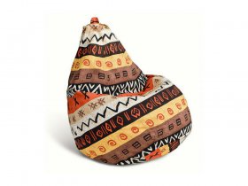 Кресло-мешок Африка в Дубровино - dubrovino.mebel-nsk.ru | фото