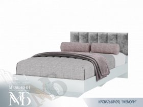 Кровать 1,2м Мемори КР-09 в Дубровино - dubrovino.mebel-nsk.ru | фото