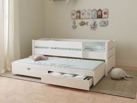 Кровать двухуровневая с ящиками «Лапландия» в Дубровино - dubrovino.mebel-nsk.ru | фото