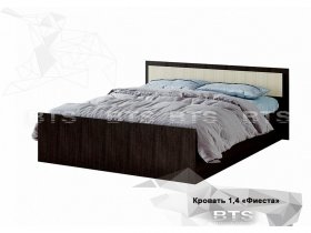 Кровать двуспальная 1,4м LIGHT Фиеста (BTS) в Дубровино - dubrovino.mebel-nsk.ru | фото