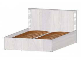 Кровать двуспальная с подъем. мех. 1,4 м Ривьера в Дубровино - dubrovino.mebel-nsk.ru | фото