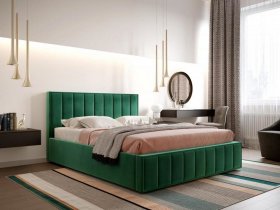 Кровать мягкая 1,4 Вена стандарт, вар.1 в Дубровино - dubrovino.mebel-nsk.ru | фото