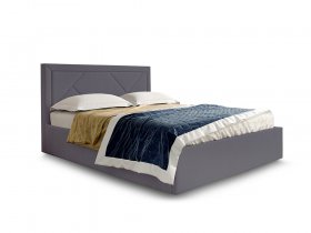 Кровать мягкая 1,6 Сиеста стандарт, вар.3 в Дубровино - dubrovino.mebel-nsk.ru | фото