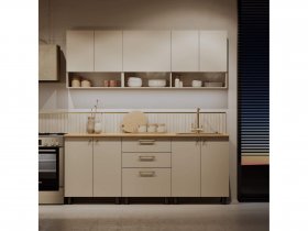 Кухонный гарнитур Орма 2,0м в Дубровино - dubrovino.mebel-nsk.ru | фото