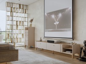 Модульная гостиная Одетта (дуб эндгрей/меланж) в Дубровино - dubrovino.mebel-nsk.ru | фото