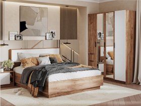 Модульная спальня Орегон в Дубровино - dubrovino.mebel-nsk.ru | фото
