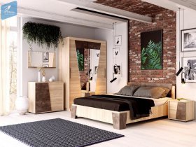 Модульная спальня Санремо в Дубровино - dubrovino.mebel-nsk.ru | фото