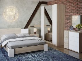 Модульная спальня «Валери» в Дубровино - dubrovino.mebel-nsk.ru | фото