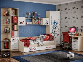 Модульная спальня Вега NEW Boy в Дубровино - dubrovino.mebel-nsk.ru | фото