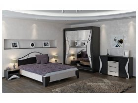 Модульная спальня Верона (Линаура) в Дубровино - dubrovino.mebel-nsk.ru | фото