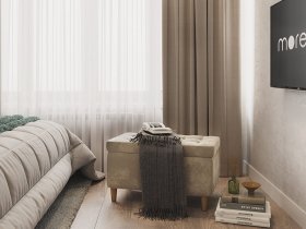 Пуф Чарли-2 (капучино) в Дубровино - dubrovino.mebel-nsk.ru | фото