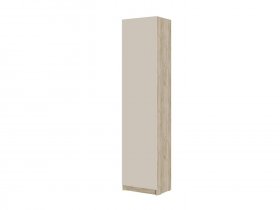 Шкаф Бостон ШК-003 (дуб крафт серый/кашемир) в Дубровино - dubrovino.mebel-nsk.ru | фото