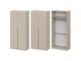 Шкаф ШК-100 Эккервуд (меланж) в Дубровино - dubrovino.mebel-nsk.ru | фото