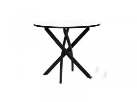 Стол обеденный Лион (мрамор белый/черный) в Дубровино - dubrovino.mebel-nsk.ru | фото