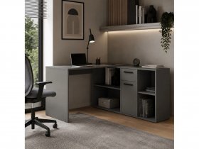 Стол письменный Лайт 03.245 (темно-серый) в Дубровино - dubrovino.mebel-nsk.ru | фото