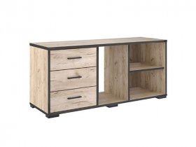 Тумба 1200 Тм075.0 Гермес лофт (дуб крафт серый) в Дубровино - dubrovino.mebel-nsk.ru | фото