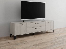 Тумба под ТВ Парус-13 (ясень анкор светлый) в Дубровино - dubrovino.mebel-nsk.ru | фото